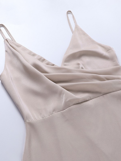 Ana | Vestido de Seda Satinada